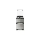 COCINA ELECTROLUX 56DXQ 56cm INOX DOBLE HORNO (ELEC-GAS) 4h ENC LUZ 91x56.2x68cm