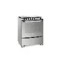 COCINA ELECTROLUX 76GSR 76cm INOX 5 HORNALLAS 90x76x69cm CLASE A