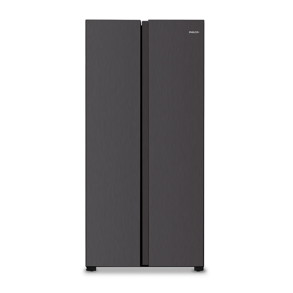 HELADERA PHILCO PHSB450N SIDE BY SIDE 428L BLACK 178x83.2x63
