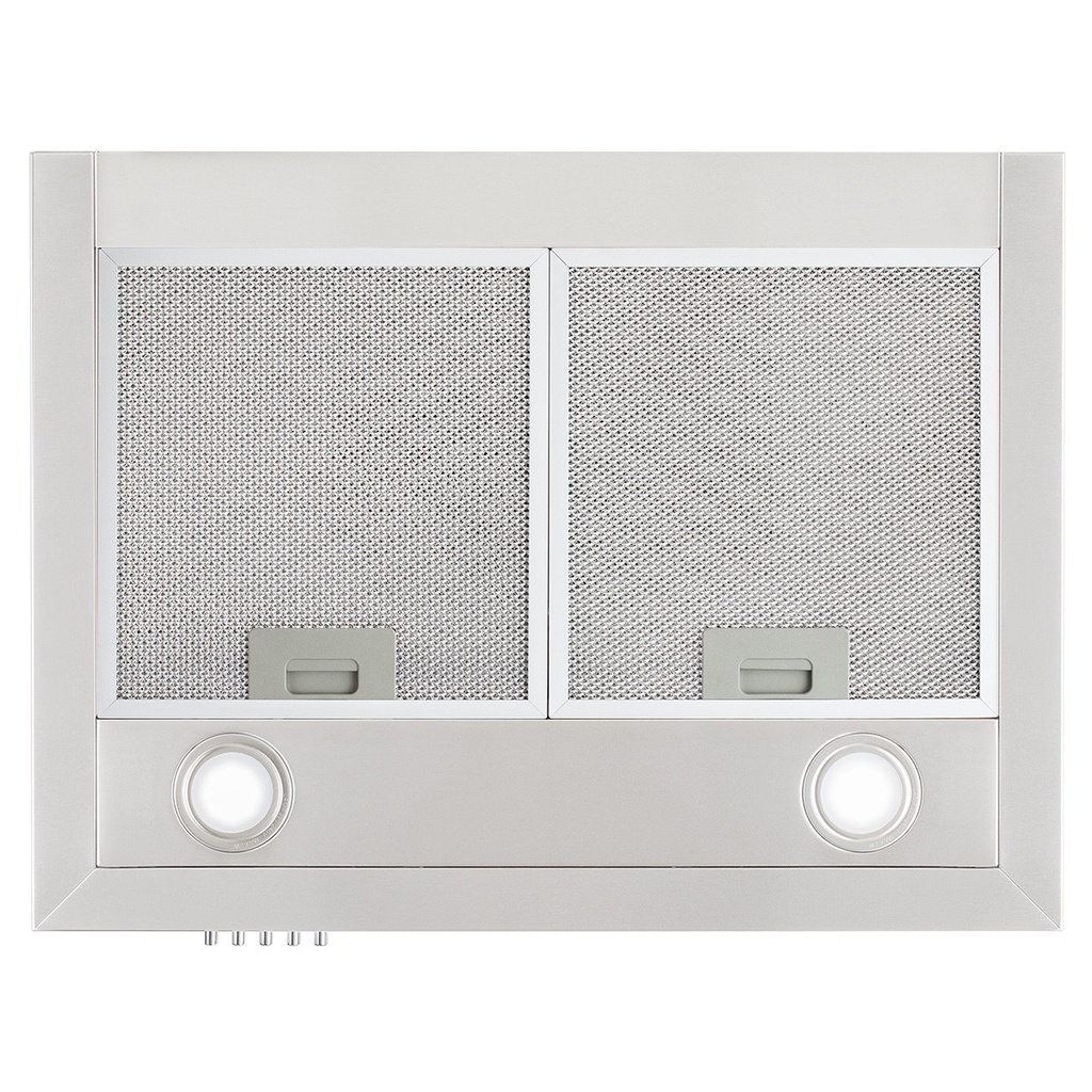 CAMPANA ATMA CCA060X INOX 60CM LUZ 3 NIVELES POT 750 m³/h