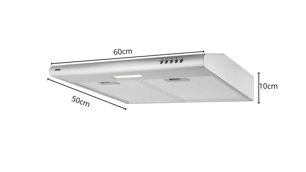 PURIFICADOR ATMA CPU060X INOX 60CM