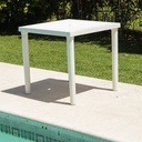 MESA VOSS2000 CUADRADA 75CM BLANCA JAMAICA