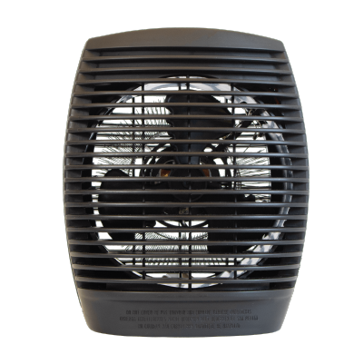 CALOVENTOR INDELPLAS IC-02 NEGRO 1800w BAJO CONSUMO GUARDACABLE
