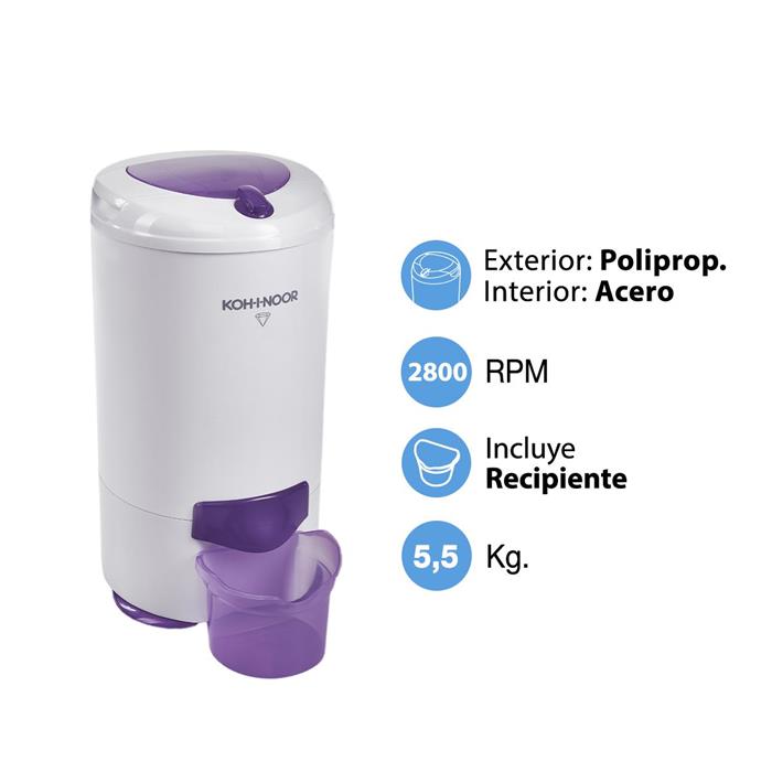 SECARROPAS KOH-I-NOOR 5.5 C-755 VISION PROLIPROPILENO BLANCO