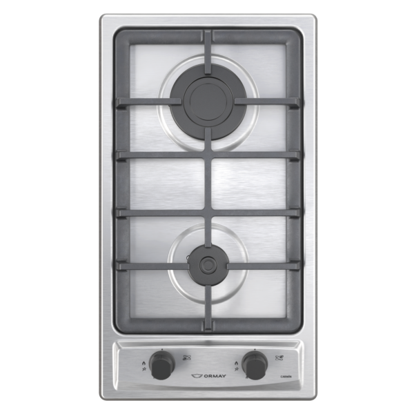 ANAFE ORMAY CARMIN IX ACERO INOX 2 HORNALLAS