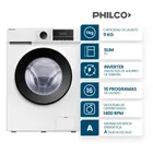 LAVARROPA PHILCO PHLFA11C3ABN 11kg 1400rpm INVERTER BLANCO FRONTAL 16P