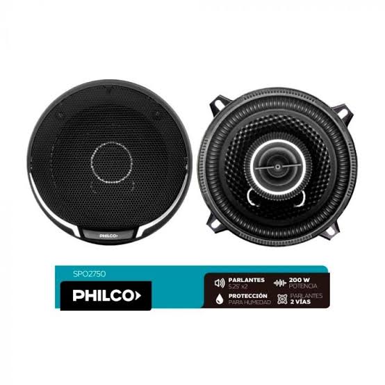 PARLANTE PHILCO SPO2750 5.25" 16cm2  VIAS 200w