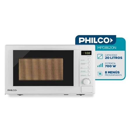 MICROONDA PHILCO 20L MPD8620N DIGITAL 700watts