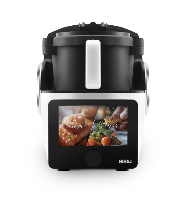 ROBOT DE COCINA SIBIU RC10 BOWL 2lt PANTALLA TACTIL 7" 6en1 WIFI APP SIBIU