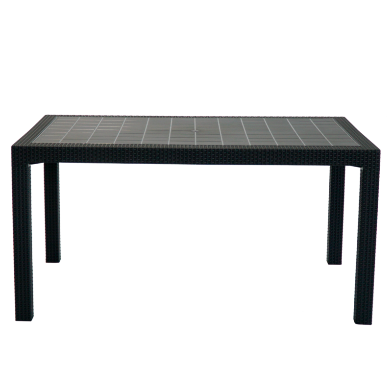 MESA VOSS2000 INDONESIA TAPA PLASTICA GRAFITO SIMIL RATAN