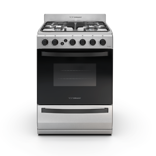 [99190] COCINA ORMAY TEMPO ACERO 56cm ENC REJ FUNDICION A+ MULTIGAS