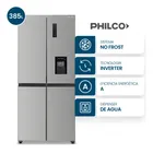 [05004702] HELADERA PHILCO PHSB470XD2 385L SBS INVERTER INOX A+ 68x79x180cm NO FROST