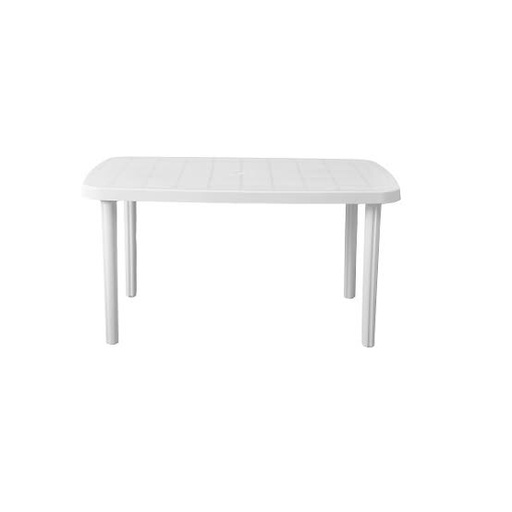 [28600008] MESA VOSS2000 RECTANGULAR 140x080 CM BLANCA MARGARITA