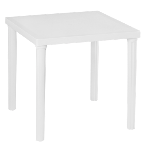 [28600014] MESA VOSS2000 CUADRADA 75CM BLANCA JAMAICA