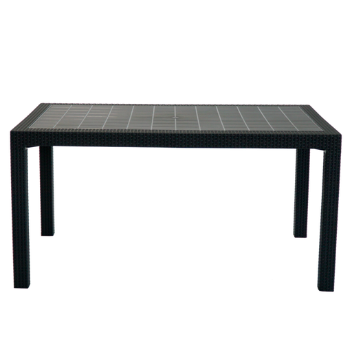 [28600042] MESA VOSS2000 INDONESIA TAPA PLASTICA GRAFITO SIMIL RATAN